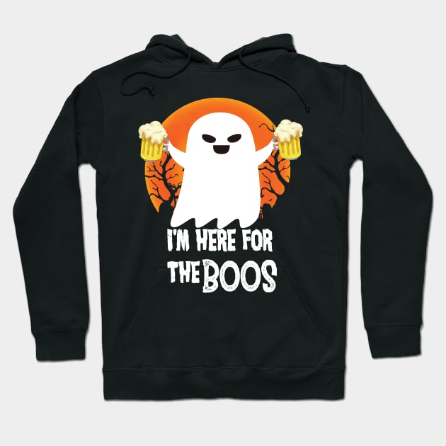 i'm here for the boos Hoodie by PhiloArt